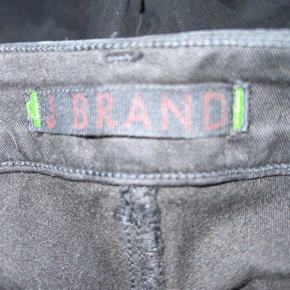 J Brand Women’s Jet Black Zippered Ankle Skinny Jeans Size 24 - Picture 7 of 8